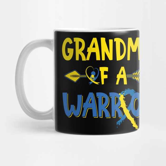 Grandma Of A Warrior Down Syndrome Awareness by nadinecarolin71415